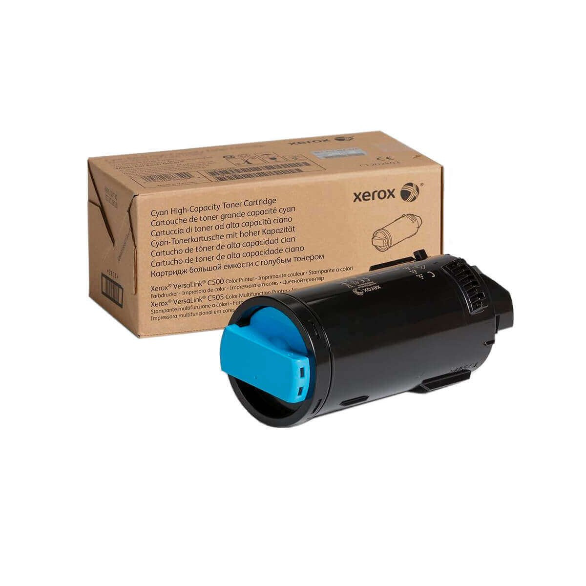 Toner Xerox C500 C505 Ciano | 106R03884NO | Original 9k