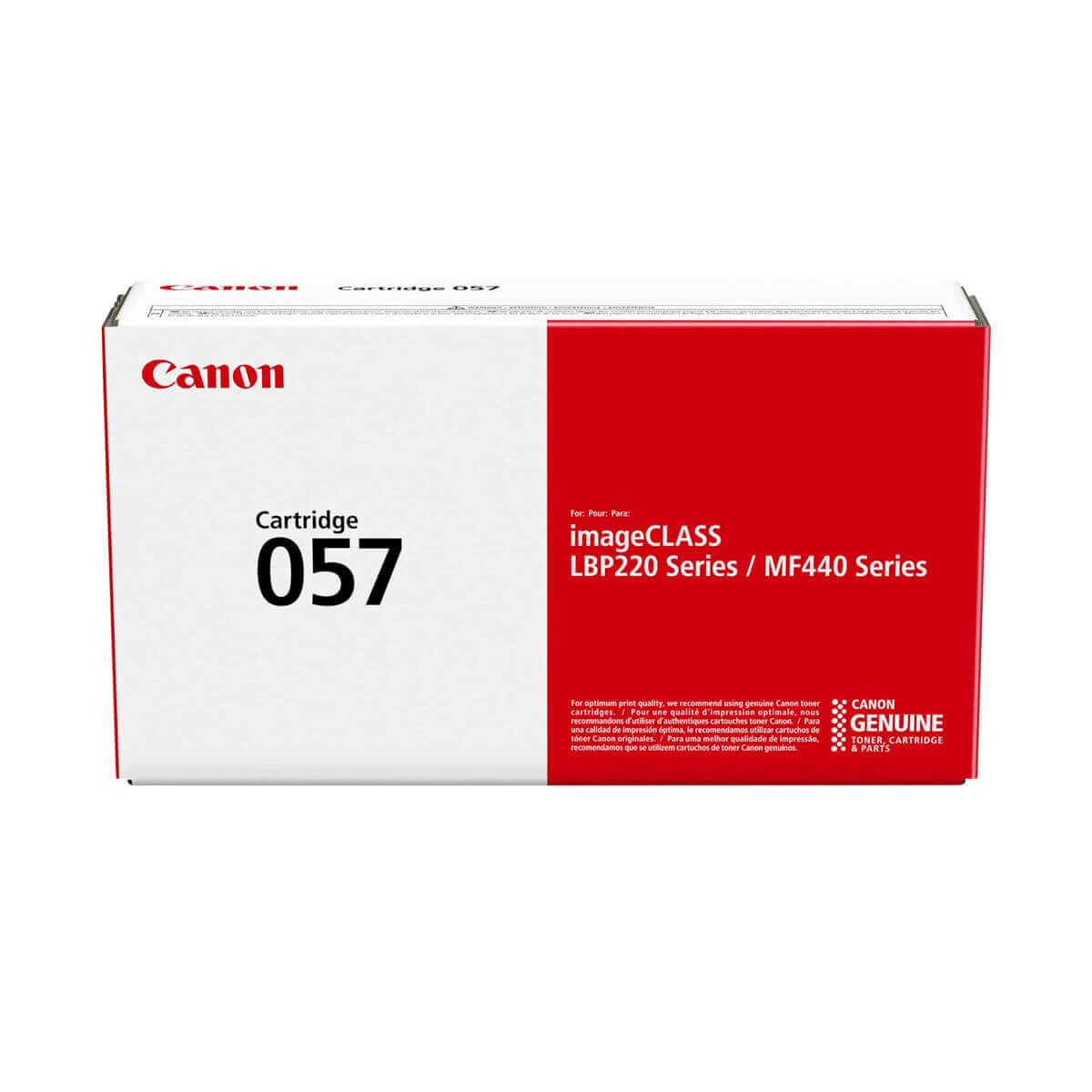 Toner Canon 057 | LBP226 LBP227 LBP228 MF445 MF448 MF449 MF452 MF453 | 3009C001AA | Original 3.1k