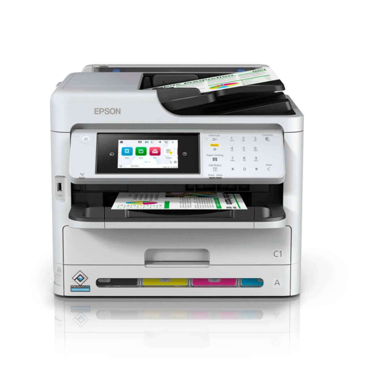 Impressora Epson WorkForce Pro WF-C5890 C5890 | Multifuncional com Bolsa de Tinta Colorida Wireless