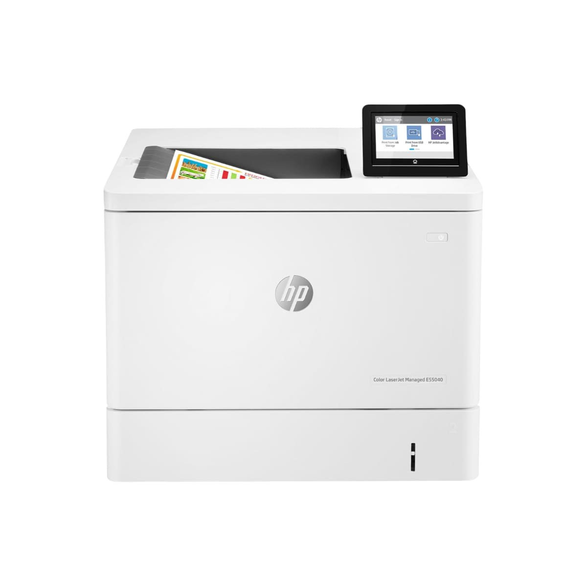 Impressora HP LaserJet Managed E55040dn 3GX99A Colorida com Rede Ethernet