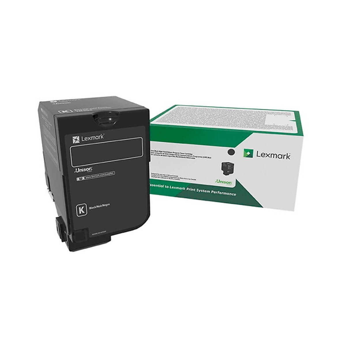 Toner Lexmark CS730 CS735 CX730 CX735 | 71C80K0 Preto | Original 5k