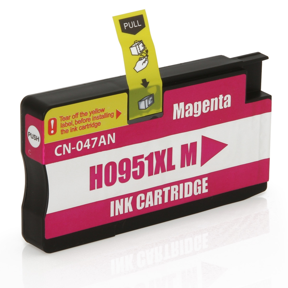 Cartucho de Tinta Compatível com HP 951XL 951 CN047A Magenta | Officejet Pro 8600W 8100 8610 | 20ml