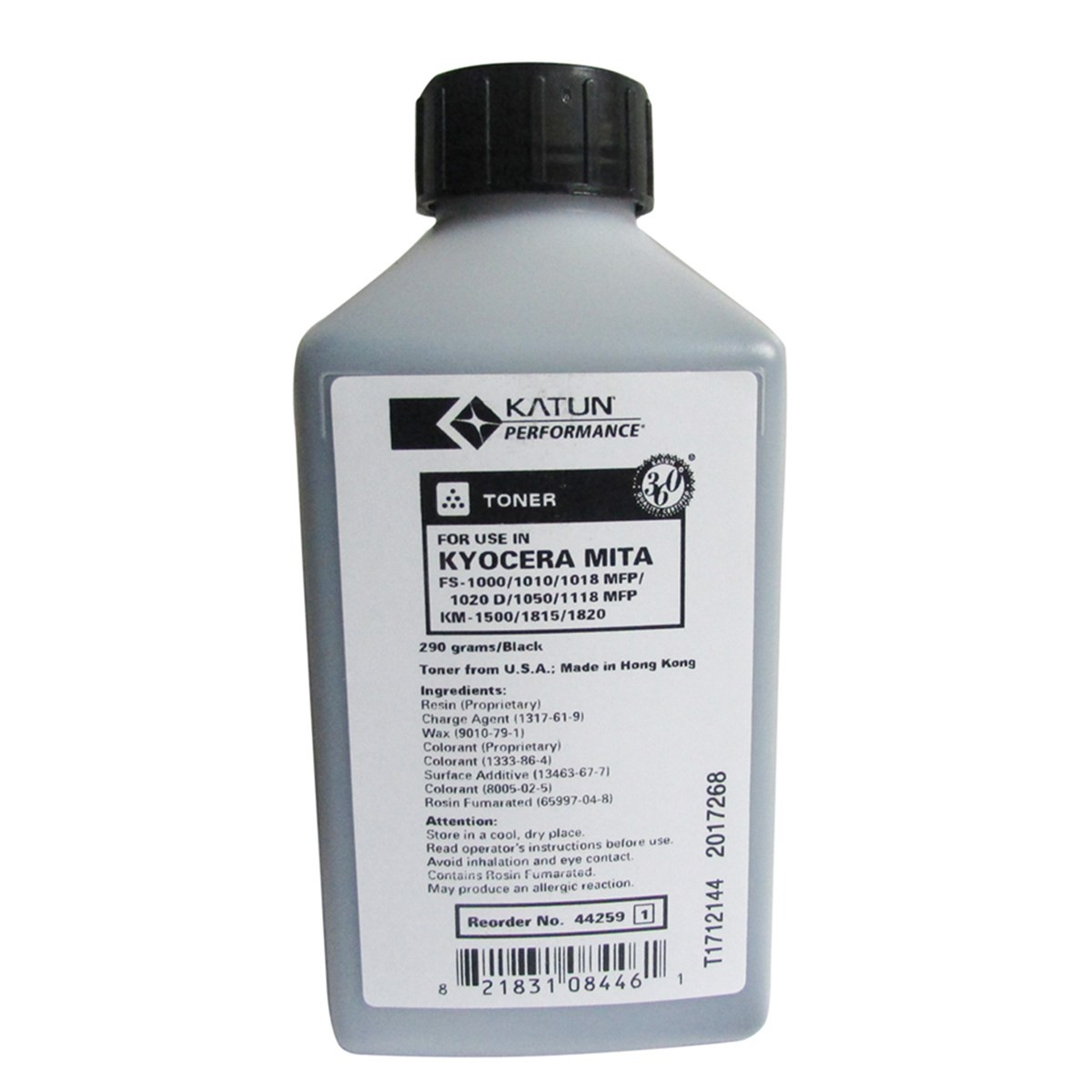 Toner Refil Kyocera TK20 TK100 | FS1000 FS1010 FS1020D KM1820 FS1050 | Katun Performance 290g