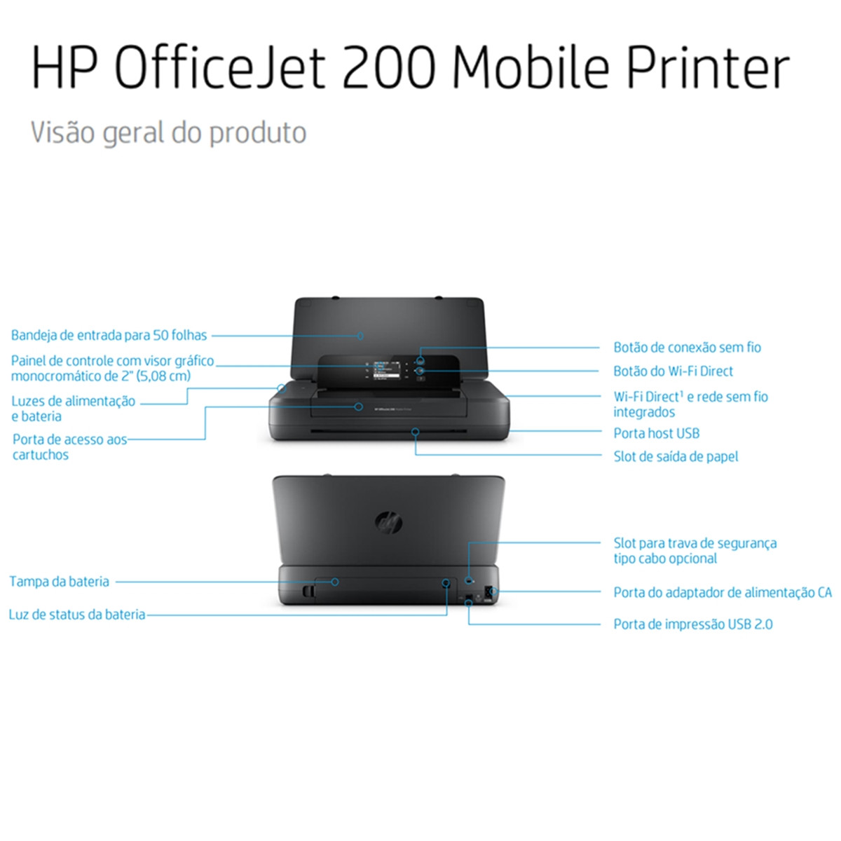 人気ブランドの新作 バリューセレクションHP OfficeJet 200 Portable Printer with Wireless Mobile  Printing CZ993A and Ink Cartridges Colors