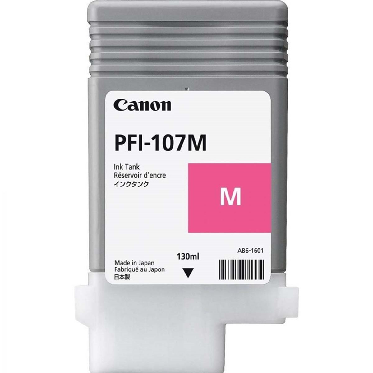 Cartucho de Tinta Canon PFI-107 PFI-107M Magenta | Original 130ml