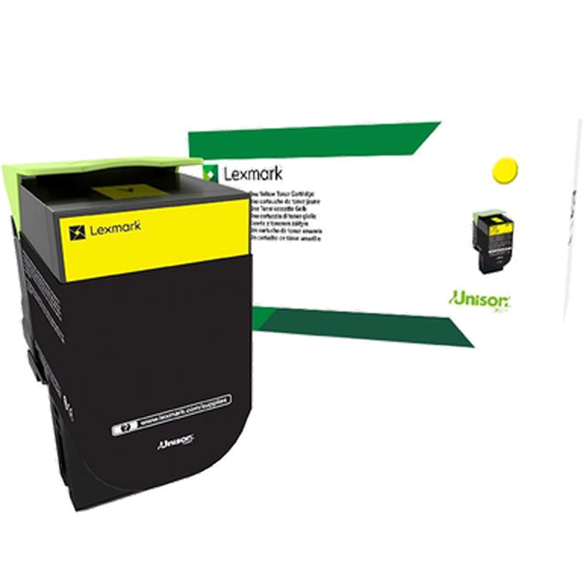 Toner Lexmark 78C4XY0 78CBXY0 78C4X Amarelo | CX622 CS421 CS521 CX625 CX522 CS622 | Original 5k