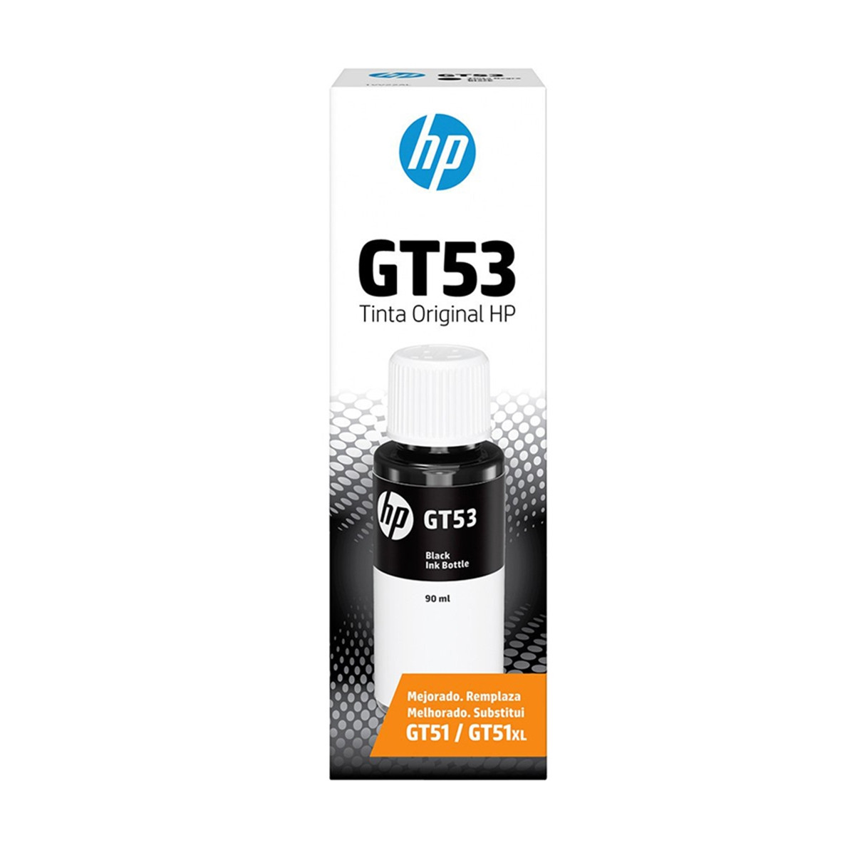 Tinta HP GT53 GT 53BK Preto 1VV22AL | Smart Tank 517 532 617 Deskjet GT 5822 416 116 | Original 90ml