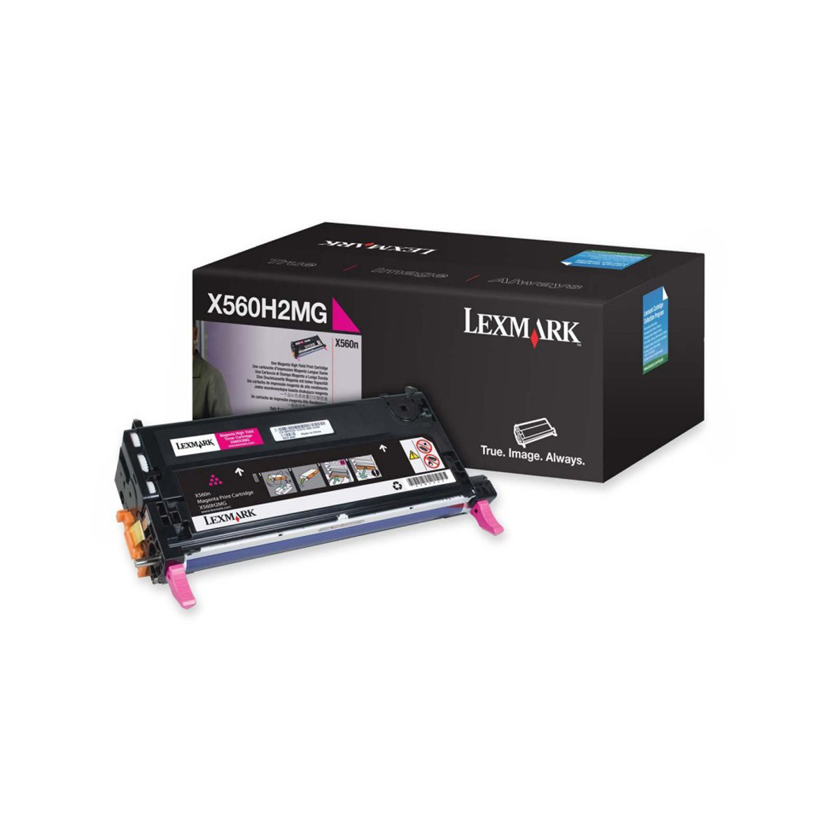 Toner Lexmark X560H2MG X560 Magenta | X560N | Original 10k