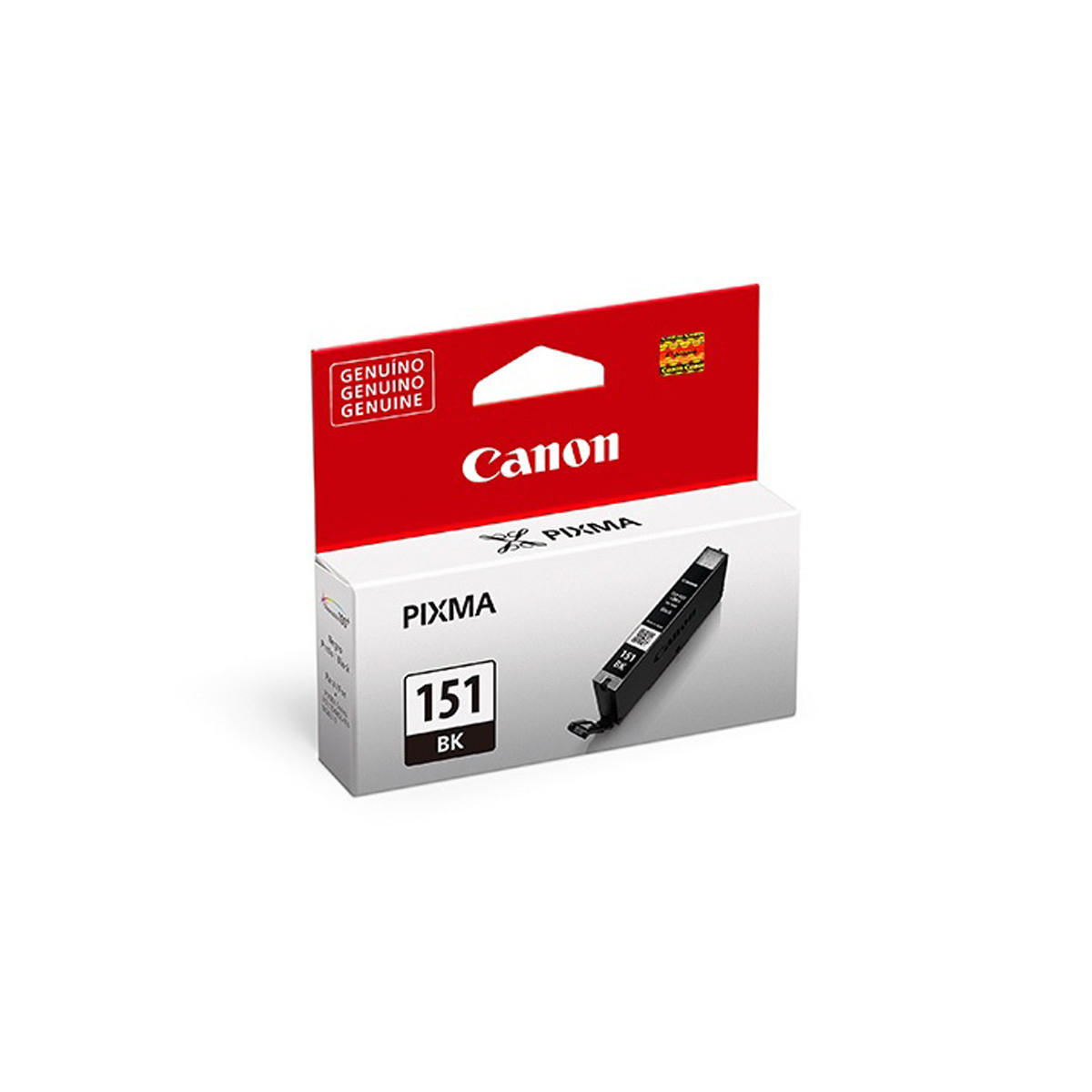 Cartucho de Tinta Canon CLI-151BK CLI-151 Preto | iP7210 8710 6810 MG5410 5510 | Original 7ml