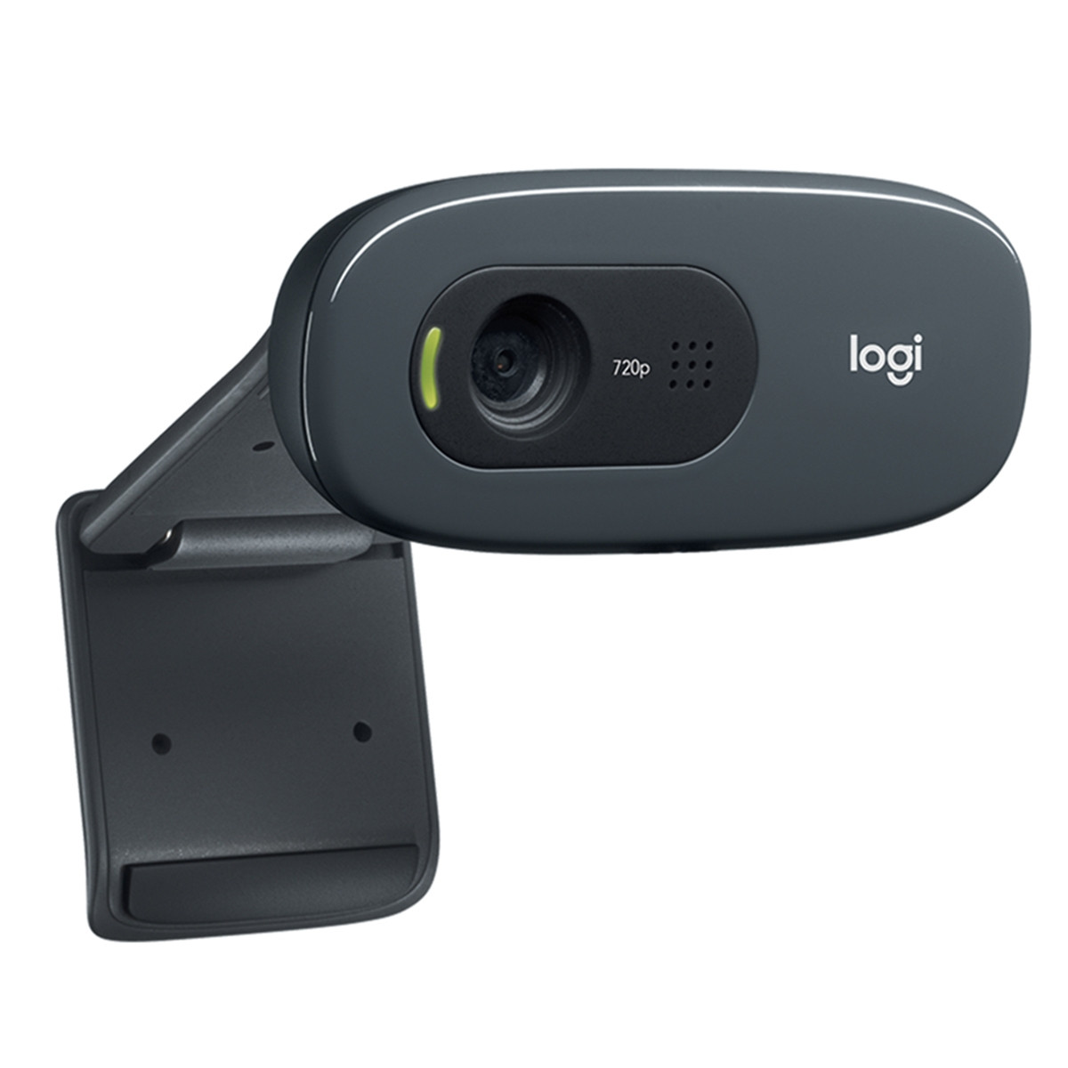 Webcam USB Com Cabo HD 720p Logitech C270 | Preto