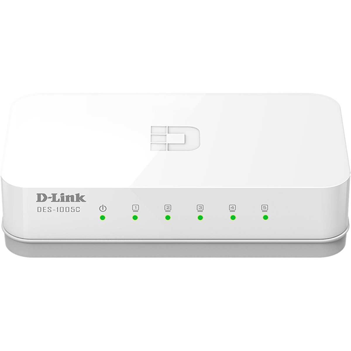 Switch D-LINK DES-1005C 200mbps com 05 Portas