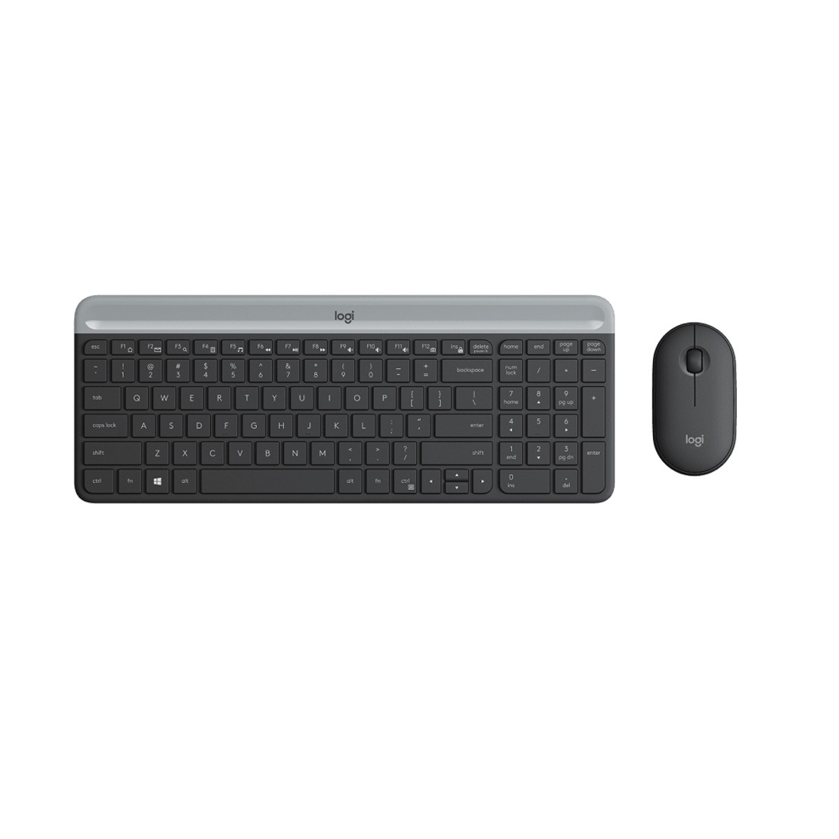Kit Teclado e Mouse Logitech Desktop USB MK470 920-009268 | Preto