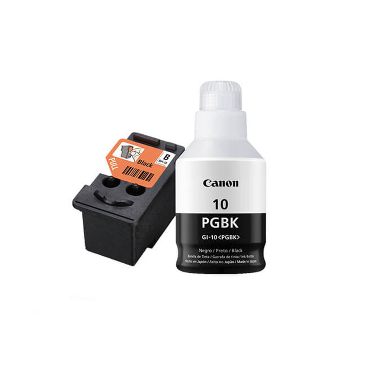 Kit Canon Cabeça de Impressão e Tinta BH-10 GI-10BK 3418C005AA | GM2010 GM4010 G6010 | Original