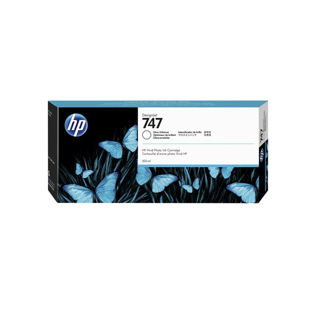 Cartucho de Tinta HP 747 Gloss Enhancer P2V87A | Z9+ W3Z71A Z9+ W3Z72A | Original 300ml