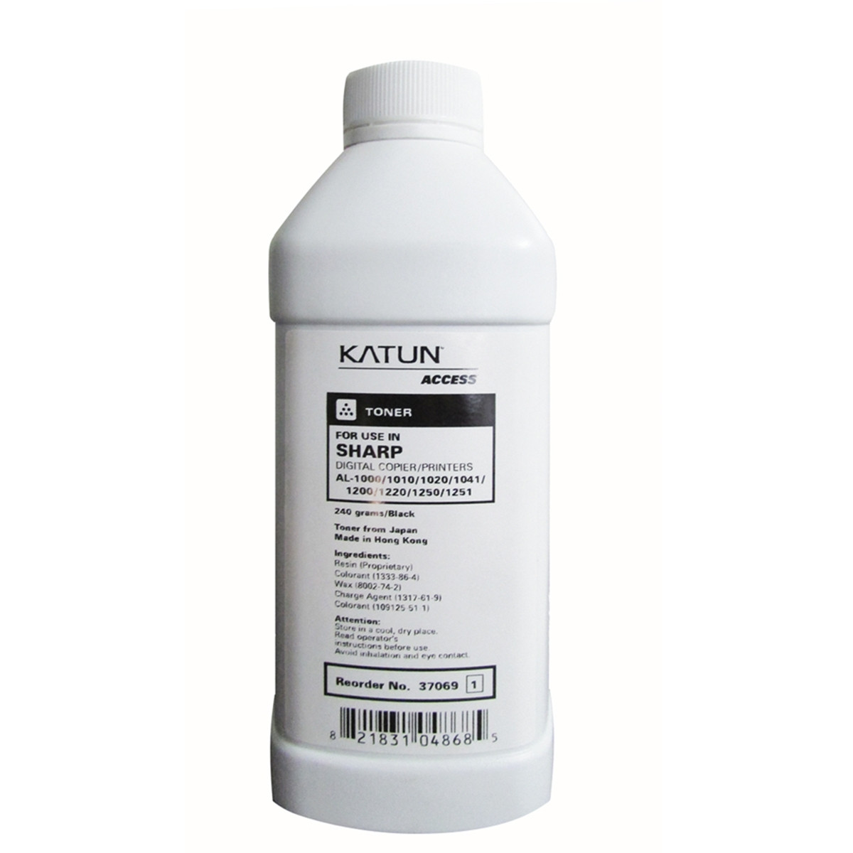 Toner Refil Xerox XD100 XD102 XD103 XD103F XD104 XD105F XD120F XD155DF | 240g | Katun Access