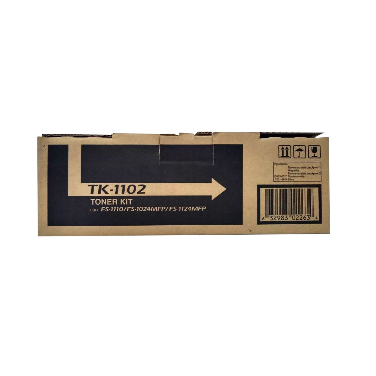 Toner Kyocera TK1102 TK-1102 | FS1110 FS1124 FS1024 FS1124MFP | Original 2.1k