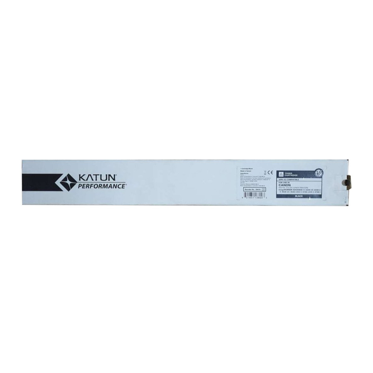 Toner Compatível com Canon GPR-53BK Preto 8524B003 | C3325 C3330 C3525 | Katun Performance 36k