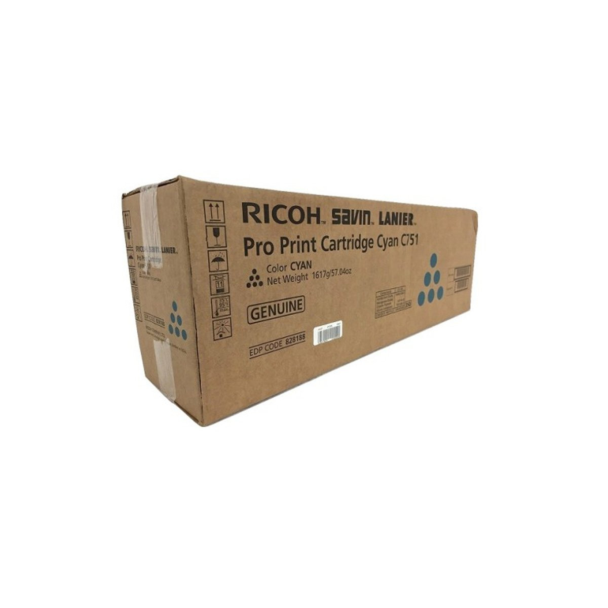 Toner Ricoh Pro C651EX C751 C751EX 828188 Ciano | Original 48.5K
