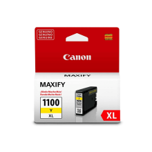 Cartucho de Tinta Canon PGI-1100XL PGI1100XL Amarelo | Original 12ml CAIXA ABERTA