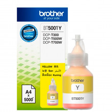 Tinta Brother BT-5001Y BT5001 Amarelo | DCP-T300 DCP-T500W DCP-T700W MFC-T800W | Original 41.8ml