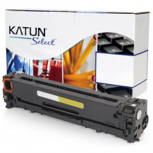 Toner Compatível com HP CB542A 125A Amarelo | CP1515 CP1215 CM1312 Específico | Katun Select 1.4k