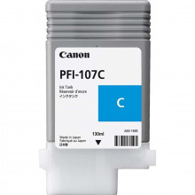 Cartucho de Tinta Canon PFI-107 PFI-107C Ciano | Original 130ml