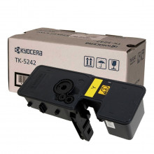Toner Kyocera TK 5242Y Amarelo | M5526CDW P5026CDN M5526 P5026 5526 5026 | Original 3k