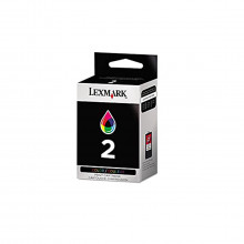 Cartucho de Tinta Lexmark 2 18C0190 Colorido | X2480 | Original 8ml