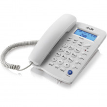 Telefone com Fio Elgin TCF 3000 com Identificador de Chamada e Viva Voz | Cinza