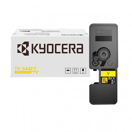Toner Kyocera TK 5442Y Amarelo | MA2100CFX MA2100CWFX PA2100CX PA2100CWX | Original 2.4k