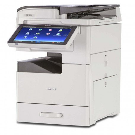 Impressora Ricoh MP 305SPF MP305 | Multifuncional Laser Monocromática com Rede e Duplex SEMINOVA