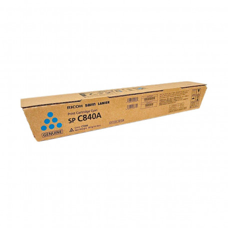 Toner Ricoh SP C840 SPC840A C840DN SPC842DN C842DN C842 Ciano | 821258 | Original 34K