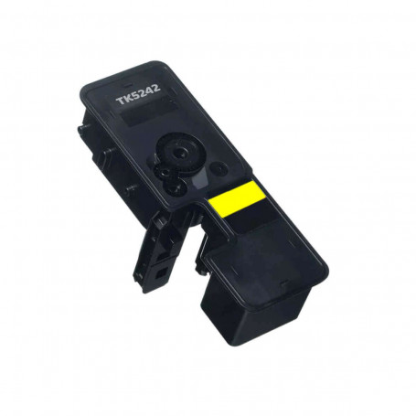 Toner Compatível com Kyocera TK 5242Y Amarelo | M5526CDW P5026CDN M5526 P5026 5526CDW | Importado 3k