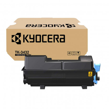 Toner Kyocera TK-3432 TK3432 Preto | PA5500 PA5500X MA5500IFX 5500X | Original 21k