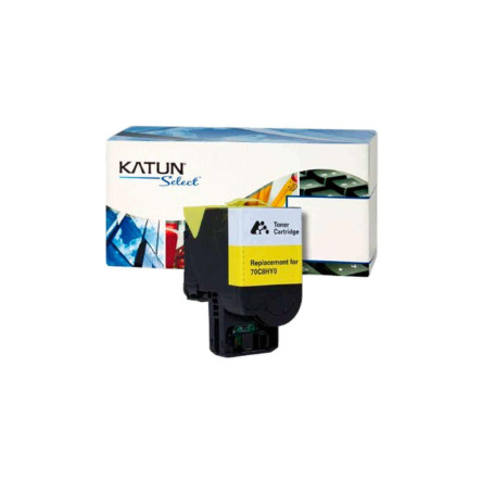 Toner Compatível com Lexmark CS310 CS310DN CS410 CS410DN CS510 Amarelo | 70C8HY0 | Katun Select 3k