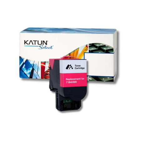 Toner Compatível com Lexmark CX417DE CS417DN CS517DE CX517DE Magenta | 71B4HM0 | Katun Select 3.5k