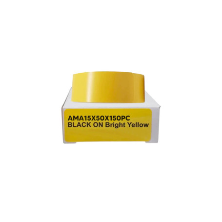 Fita para Etiquetadora Glabel AT110 15x50 com 150 peças Amarelo | AMA15X50X150PC | Original