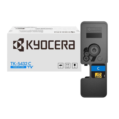 Toner Kyocera TK5432C TK-5432 Ciano | MA2100CFX MA2100CWFX PA2100CX PA2100CWX | Original 1.2k