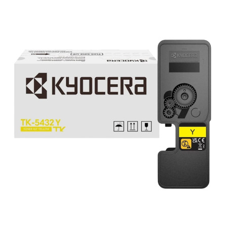 Toner Kyocera TK5432Y TK-5432 Amarelo | MA2100CFX MA2100CWFX PA2100CX PA2100CWX | Original 1.2k