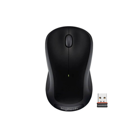 Mouse Wireless Sem Fio Nano USB Óptico Logitech M310 910-004277 | Preto