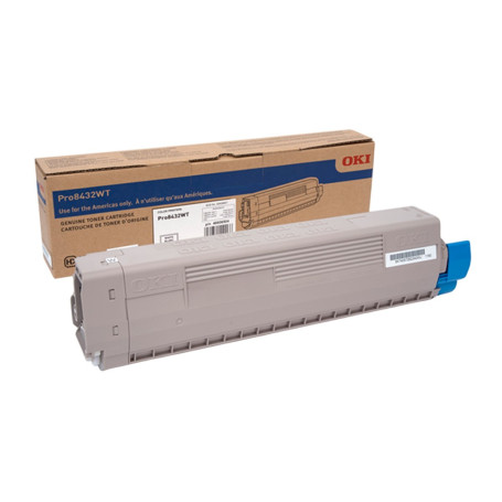 Toner Okidata PRO8432WT Branco | 46606504 | Original 4.5k