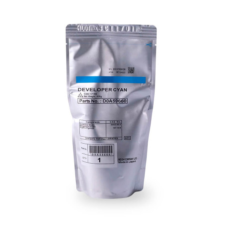 Revelador Ricoh Pro C7200 C7210 C7500 Ciano | D0A59660 M0EB9660 | Original