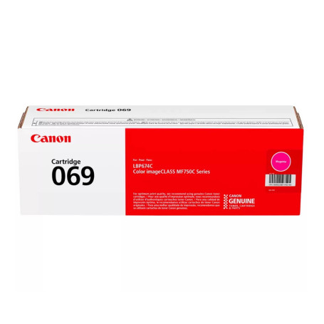 Toner Canon 069 5092C001AA Magenta | MF751 MF752 MF753 MF754 LBP674 | Original 1.9k