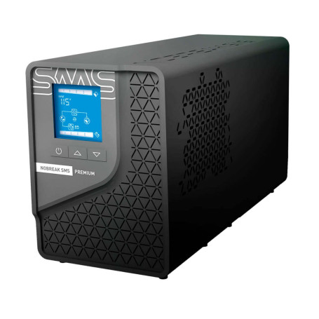 Nobreak Premium 700VA Entrada Bivolt Automático e Saída 115/220V 6 Tomadas com Wi-fi 29500 | SMS