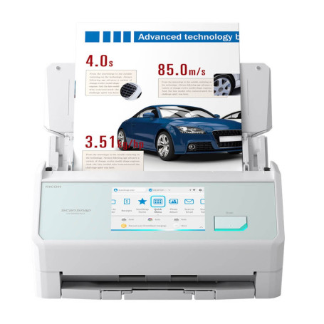 Scanner Fujitsu iX2500 agora é Ricoh iX2500 PA03860-B105 | Conexão Wireless Até Tamanho A4 Duplex