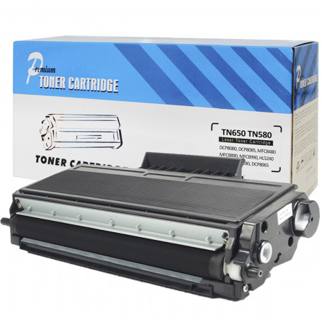 Toner Compatível com Brother TN580 | HL5240 HL5250DN DCP8065DN MFC8460N | Premium 7k