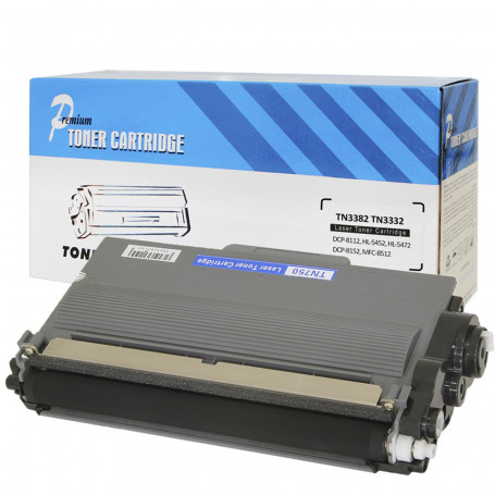 Toner Compatível com Brother TN3332 | DCP-8112DN HL-5452DN DCP-8152DN MFC-8512DN | Premium 8k