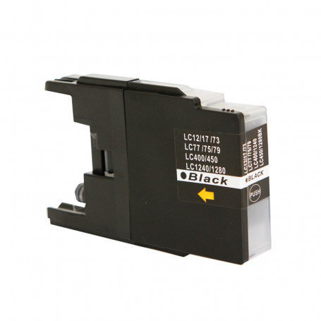 Cartucho de Tinta Compatível com Brother LC-75BK LC-79BK Preto | MFC-J6910DW J430W MFC-J6710DW 28ml