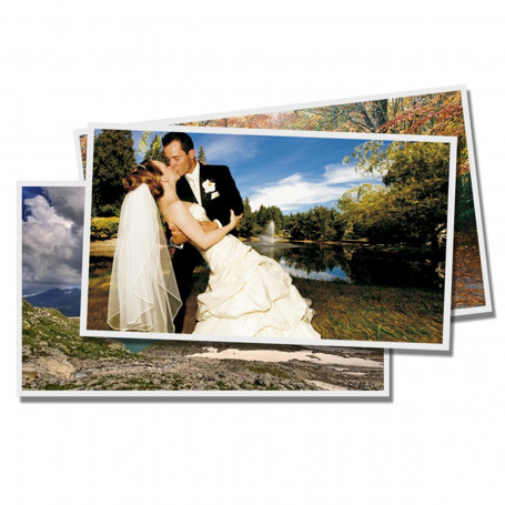 Caixa com 40 Unidades do Papel Fotográfico Glossy 115g | tamanho A4 | Pacote com 50 folhas