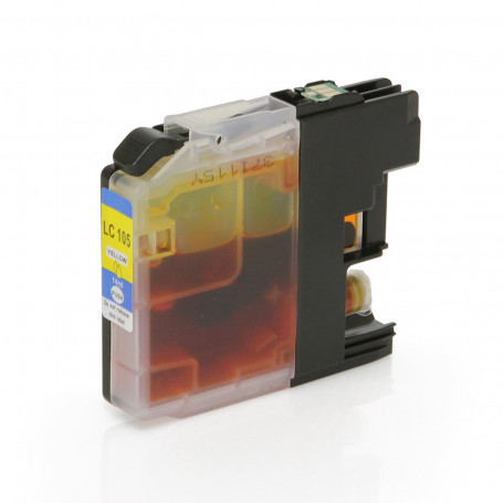 Cartucho de Tinta Compatível com Brother LC-103Y LC-105Y Amarelo | 4310DW 4510DW 4710DW 4410DW 14ml